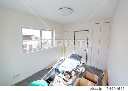 和室リフォーム　後半　壁紙 54494645