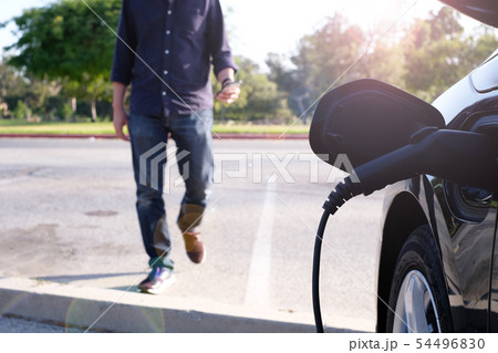 power supply for electric car charging station. 54496830