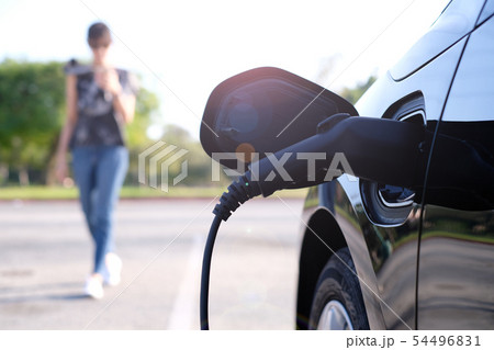 power supply for electric car charging station. 54496831