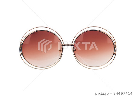 antique hipster sunglasses isolated on white antique hipster sunglasses isolated on white 54497414