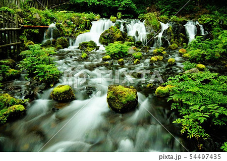 京極ふきだし公園の流水 54497435
