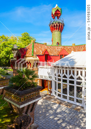 El Capricho in Comillas, Spain 54498305