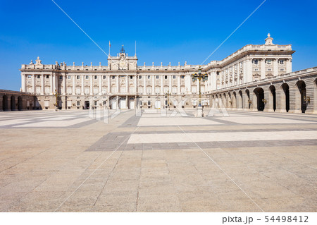 The Royal Palace of Madrid in Madrid city, Spain The Royal Palace of Madrid in Madrid city, Spain 54498412