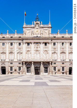 The Royal Palace of Madrid in Madrid city, Spain The Royal Palace of Madrid in Madrid city, Spain 54498414
