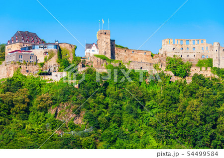 Rheinfels Castle ruins in Sankt Goar Rheinfels Castle ruins in Sankt Goar 54499584