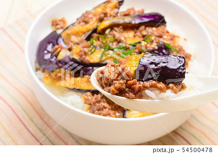 マーボー茄子丼 54500478