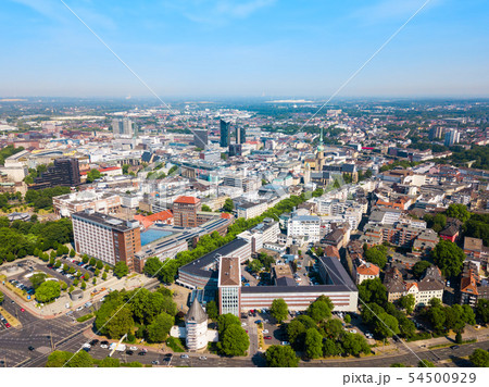 Dortmund city centre aerial view 54500929