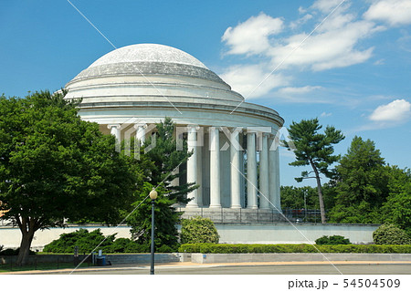 アメリカ合衆国.ワシントンD.C. ジェファソン記念館 アメリカ合衆国.ワシントンD.C. ジェファソン記念館 54504509