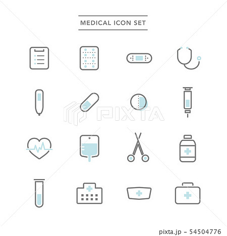 MEDICAL ICON SET 54504776