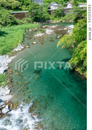 仁淀町池川地区の清流　 54505093