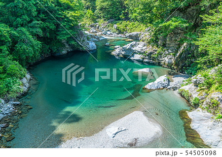 仁淀町池川地区の清流　 54505098