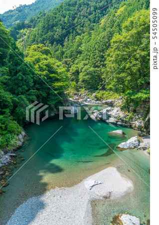 仁淀町池川地区の清流　 54505099