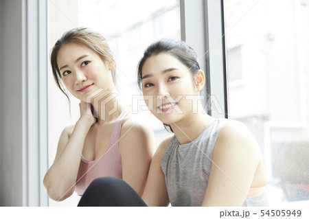 女性　スポーツウェア 54505949