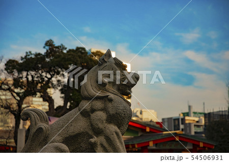 神社仏閣 信仰 宗教 伝統 日本文化 神田明神 千代田区 東京 狛犬 石像 神社仏閣 信仰 宗教 伝統 日本文化 神田明神 千代田区 東京 狛犬 石像 54506931