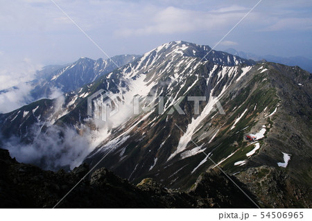 南アルプス 白峰三山テント縦走 北岳山頂から 間ノ岳と農鳥岳を望む 南アルプス 白峰三山テント縦走 北岳山頂から 間ノ岳と農鳥岳を望む 54506965