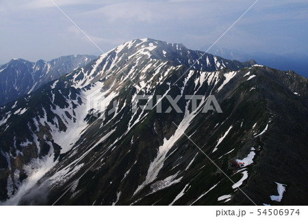 南アルプス 白峰三山テント縦走 北岳山頂から 間ノ岳と農鳥岳を望む 南アルプス 白峰三山テント縦走 北岳山頂から 間ノ岳と農鳥岳を望む 54506974
