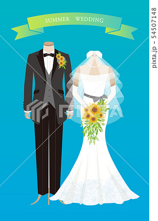 ブライダル ウェディング torso wedding ひまわり 新郎新婦 ブライダル ウェディング torso wedding ひまわり 新郎新婦 54507148