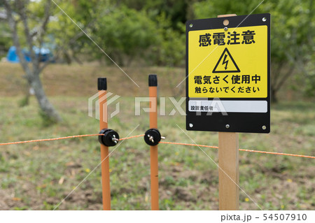 農業_電気柵イメージ 農業_電気柵イメージ 54507910