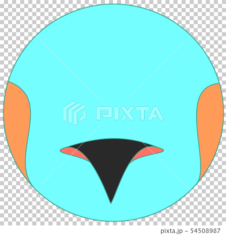 キングペンギン（シンプル水色） 54508987