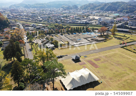 人吉城付近の公園空撮 人吉城付近の公園空撮 54509907