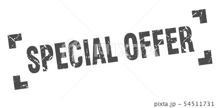 special offer stamp. special offer square grunge 54511731