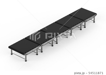 Empty conveyor belt 54511871