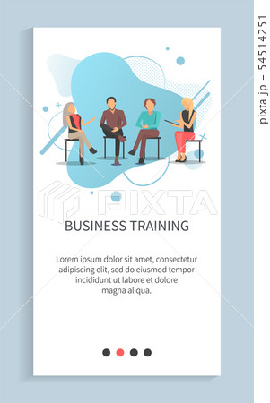 Teamwork Business Training, Cooperation Vector 54514251