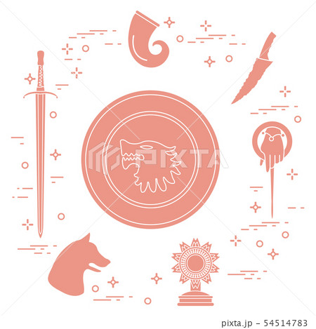Symbols of the fantasy television series Symbols of the fantasy television series 54514783