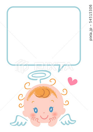 エンジェル+ふきだし1 エンジェル+ふきだし1 54515306