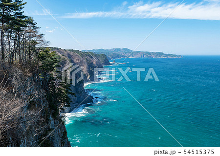 【岩手県田野畑村】5連でそびえ立つ足が竦むような鵜の巣断崖 【岩手県田野畑村】5連でそびえ立つ足が竦むような鵜の巣断崖 54515375
