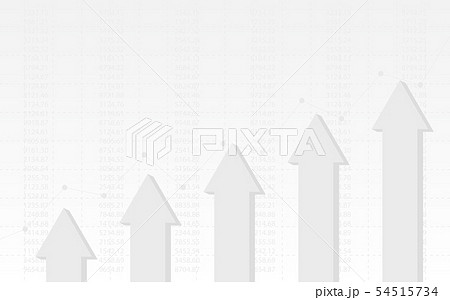 uptrend line graph and up arrow in stock market uptrend line graph and up arrow in stock market 54515734