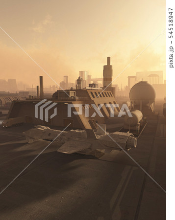 Spaceship Refuelling in a Future City 54518947