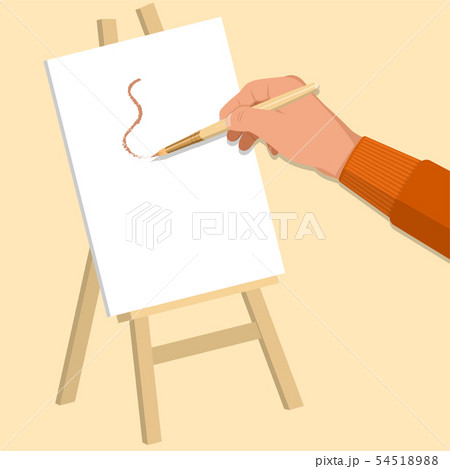 The hand of the artist 54518988