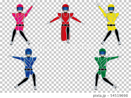 戦隊ヒーロー 戦隊ヒーロー 54519698