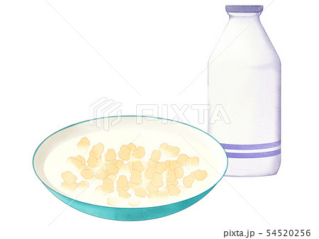 シリアルのイラスト素材