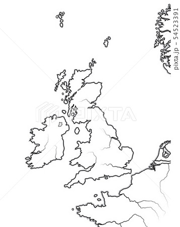 Map of The ENGLISH Lands: UK, Great Britain, etc. 54523391