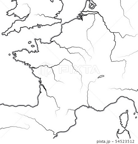 Map of The FRENCH Lands: France, Provence, Normand 54523512
