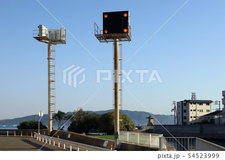 明石港 港内信号（兵庫県 明石市 明石海峡） 54523999