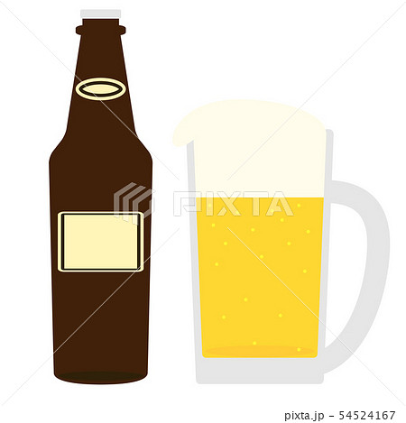 ビール瓶＆ジョッキセット 54524167