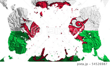 Scattered Wales flag 54526987