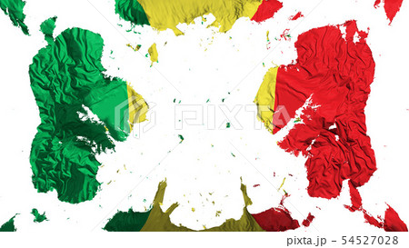 Scattered Senegal flag 54527028