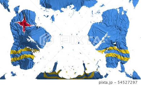 Scattered Aruba flag 54527297
