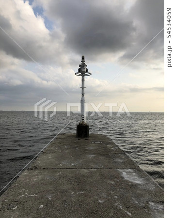 水制工突端明示灯 東京湾 54534059