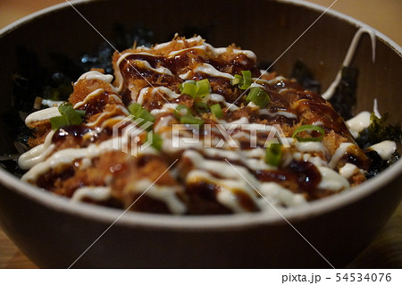 和食 食事 丼 54534076