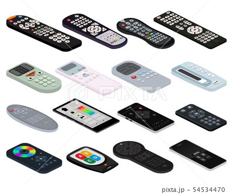 Remote control tv vector remoted controller television channel technology media entertainment 54534470