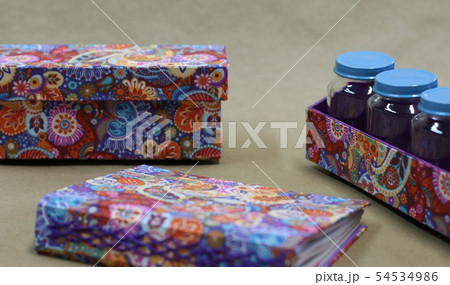 objects made of paperboard and fabric objects made of paperboard and fabric 54534986