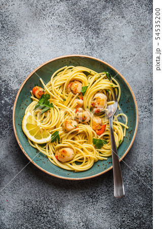 Pasta with seafood 54535200