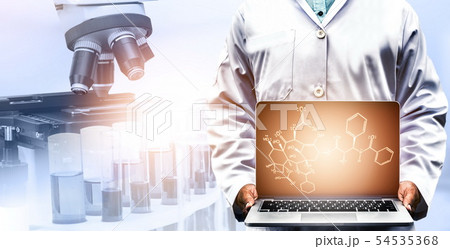 Laboratory research and development industry. 54535368