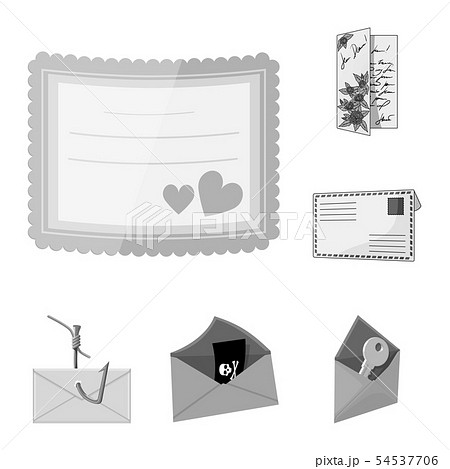 Isolated object of card and christmas logo. Set of card and background vector icon for stock. Isolated object of card and christmas logo. Set of card and background vector icon for stock. 54537706