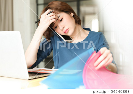 女性　ビジネス 54540893